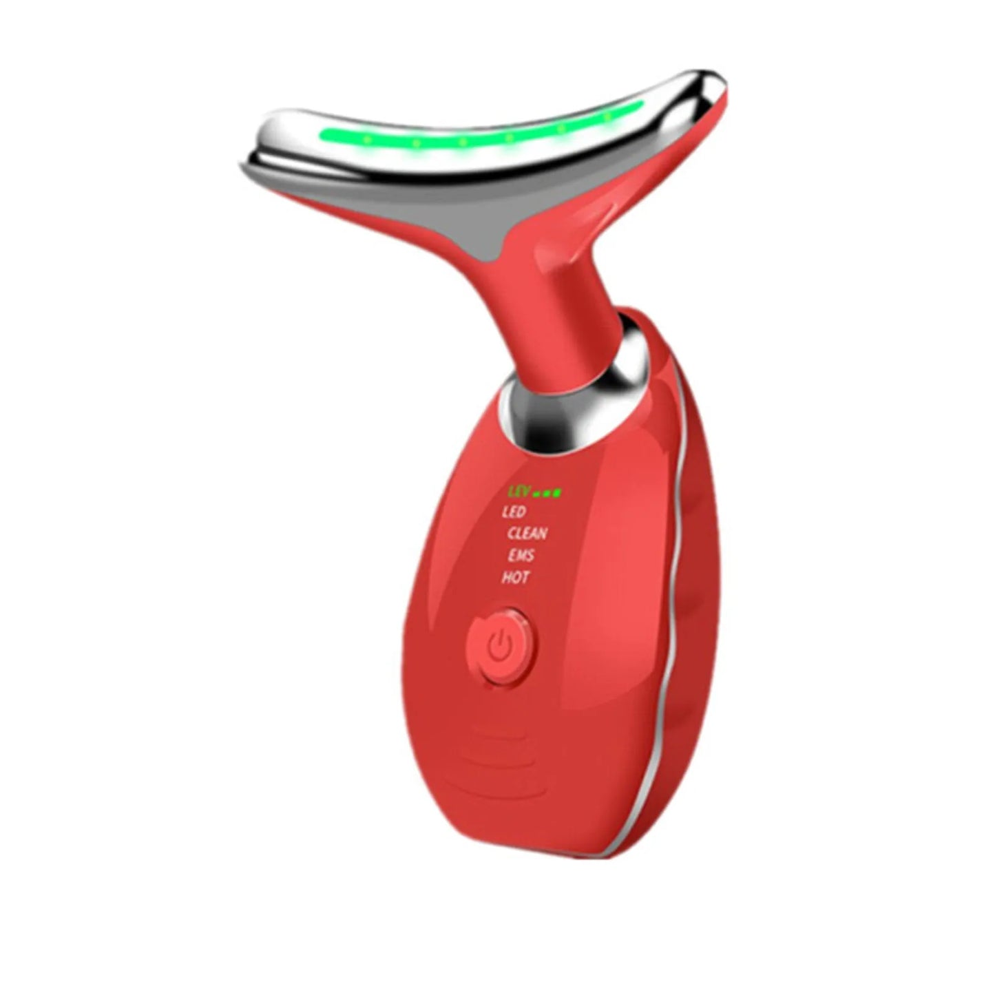 Appareil Anti Rides Visage, Smart LED Massage Visage, 3 Modes cou Appareil de Raffermissement du Visage, 45°C Gua Sha Électrique Appareil de Massage du Visage, Raffermissement et Lifting
