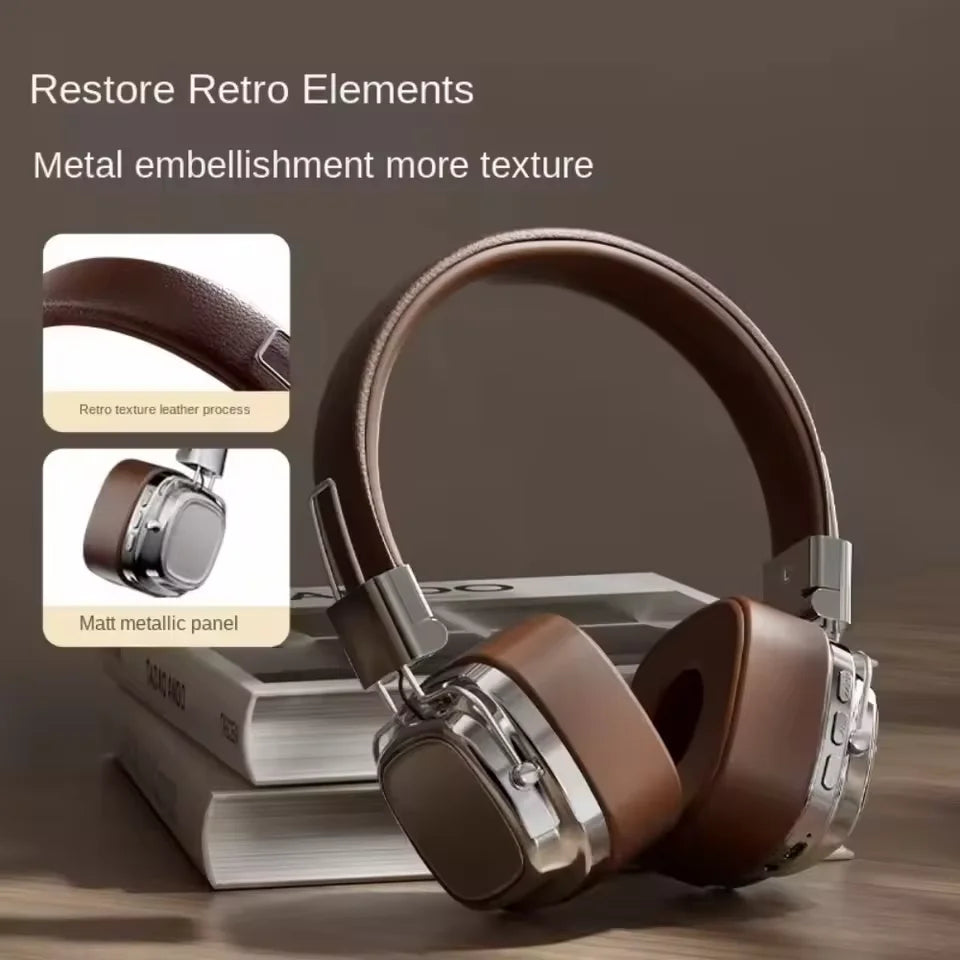 Écouteurs Bluetooth sans fil RC-8 Retro TWS avec double micro et réduction du bruit