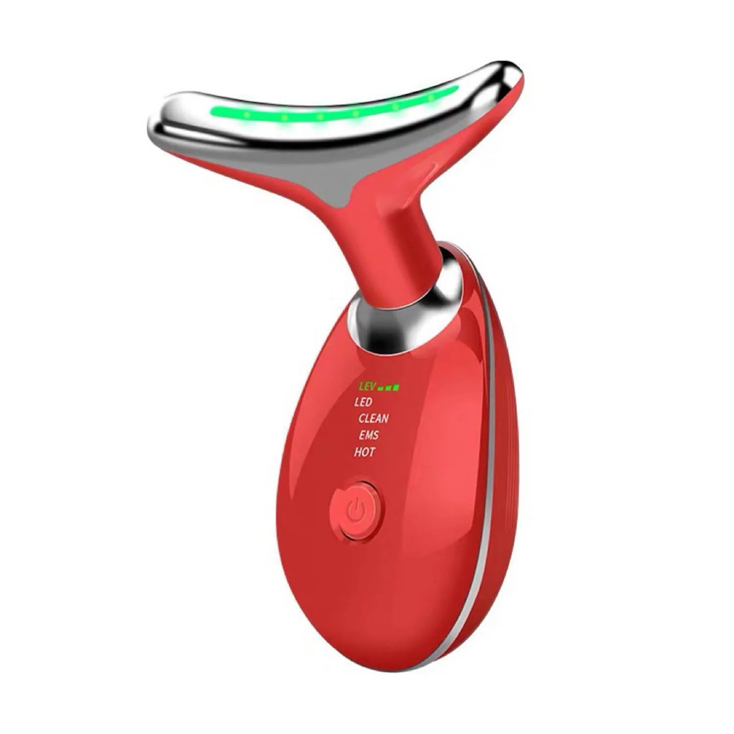 Appareil Anti Rides Visage, Smart LED Massage Visage, 3 Modes cou Appareil de Raffermissement du Visage, 45°C Gua Sha Électrique Appareil de Massage du Visage, Raffermissement et Lifting
