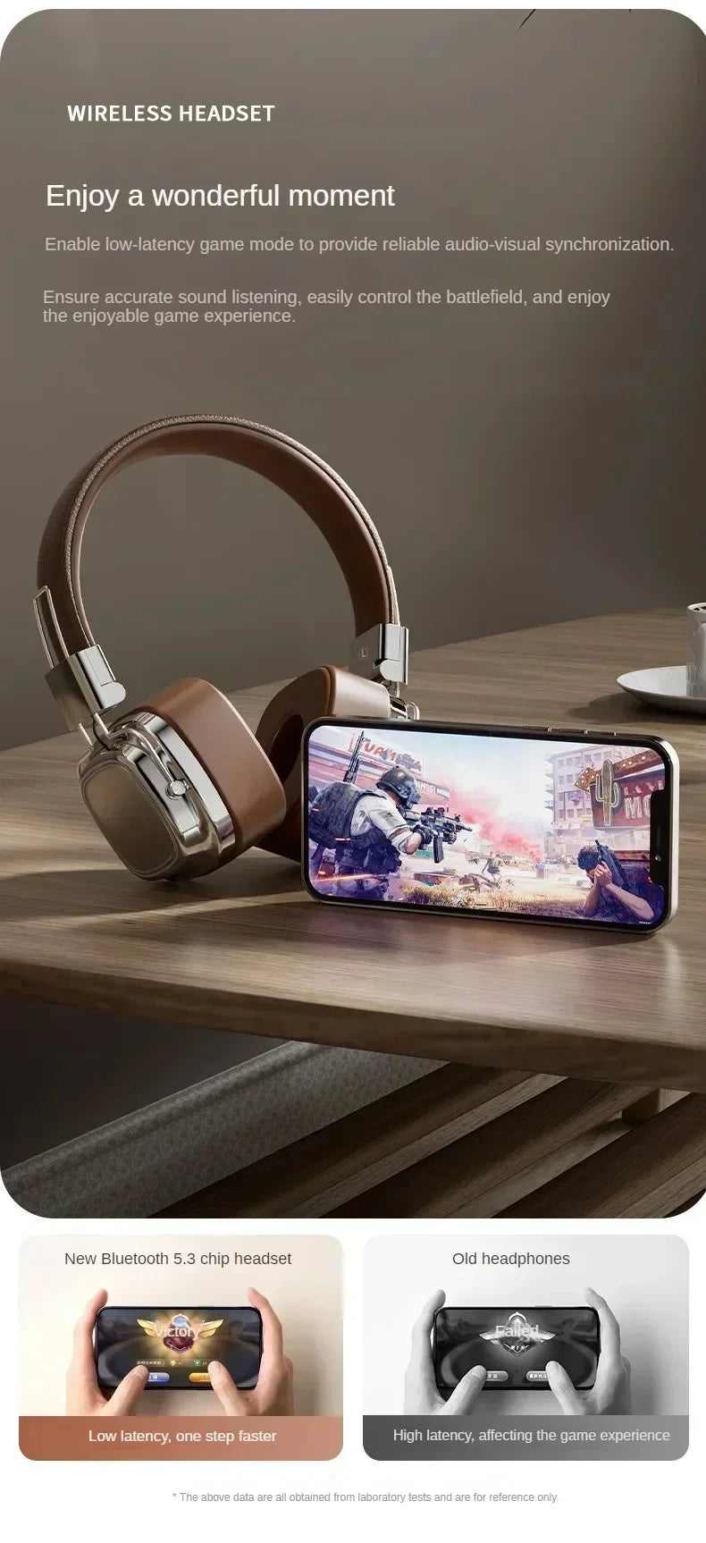 Écouteurs Bluetooth sans fil RC-8 Retro TWS avec double micro et réduction du bruit
