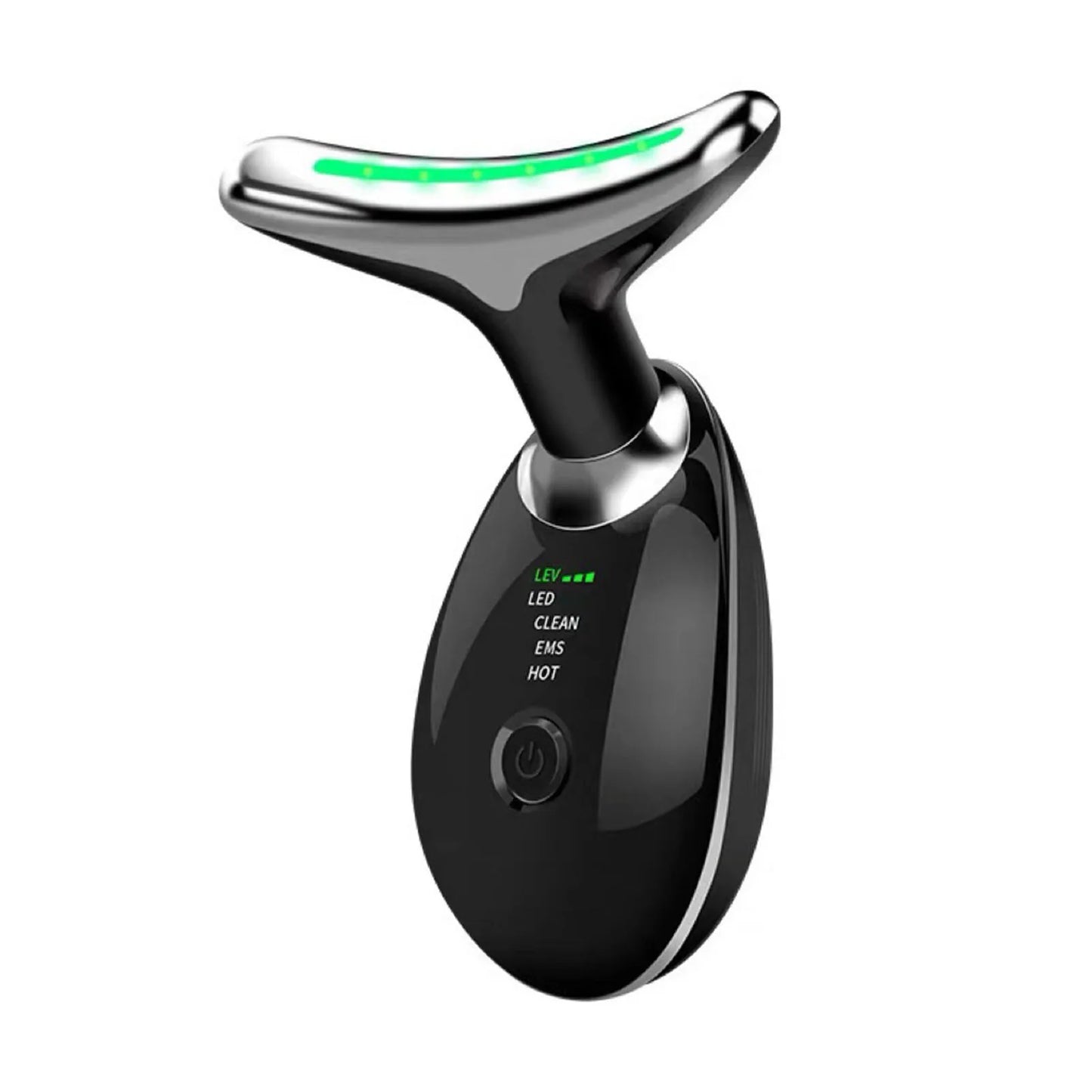 Appareil Anti Rides Visage, Smart LED Massage Visage, 3 Modes cou Appareil de Raffermissement du Visage, 45°C Gua Sha Électrique Appareil de Massage du Visage, Raffermissement et Lifting